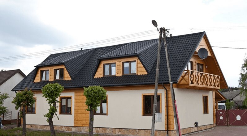Realizacja DREW-BUD — Firmowa galeria dachów / Basinów, Warka i okolice