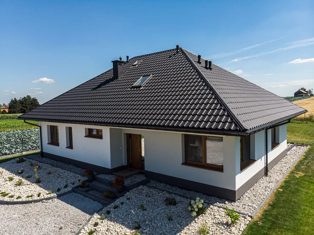 Blachy Pruszyński MODUS — Dach kopertowy / realizacja producenta